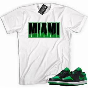 1 Low Lucky Green Shirt Miami