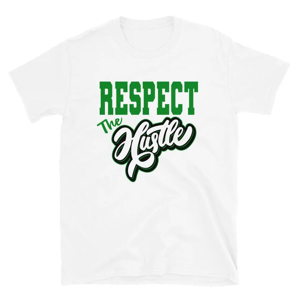 1 Low Lucky Green Shirt Respect The Hustle