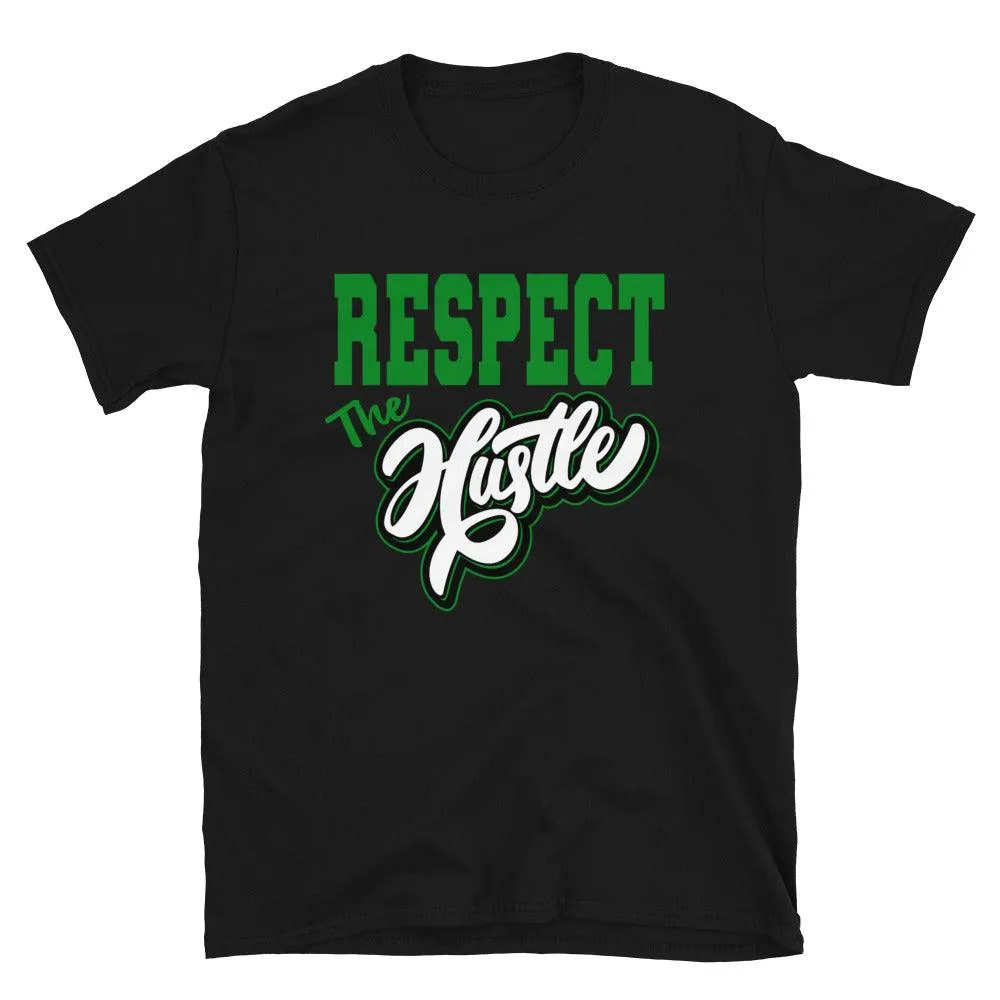 1 Low Lucky Green Shirt Respect The Hustle