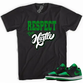 1 Low Lucky Green Shirt Respect The Hustle