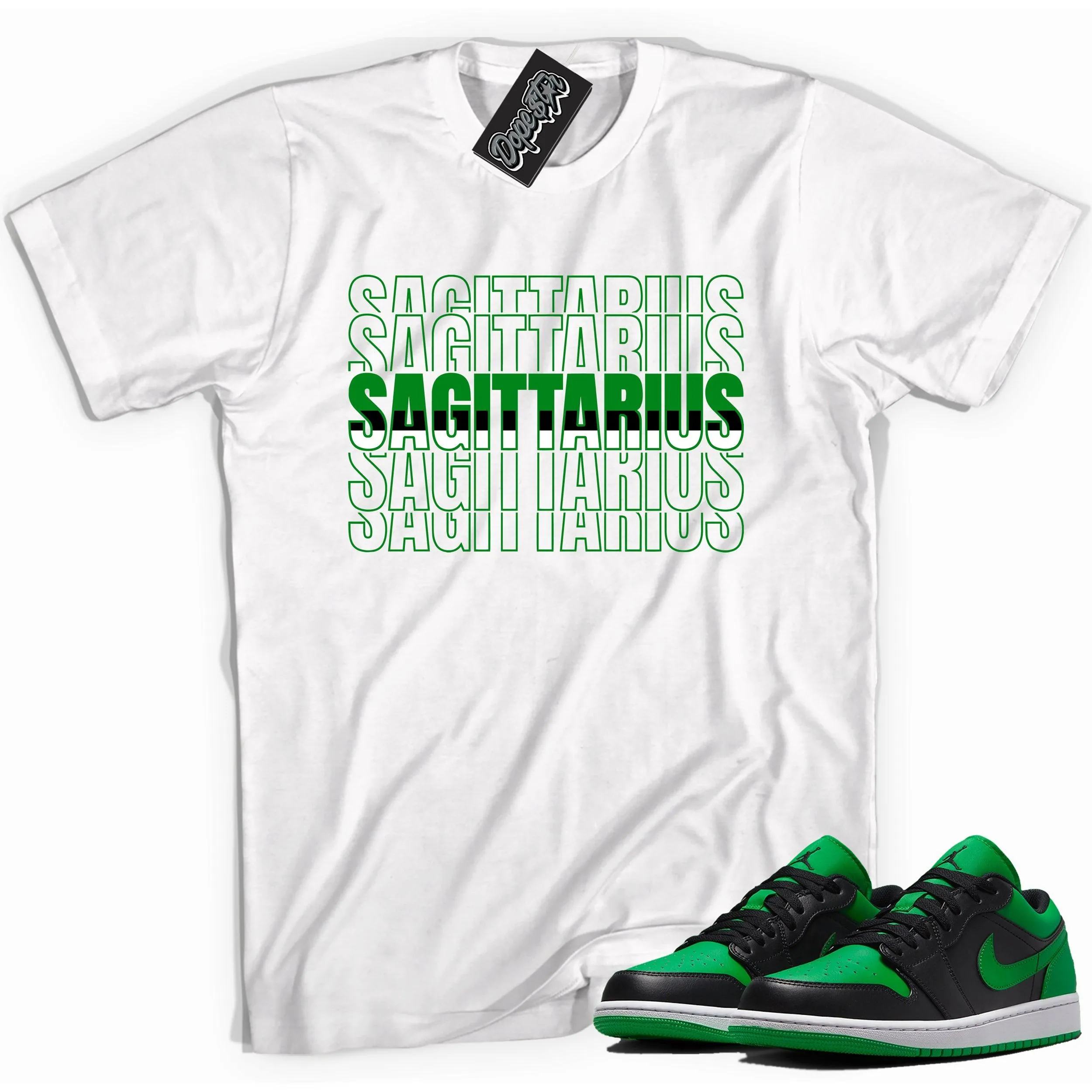 1 Low Lucky Green Shirt Sagittarius