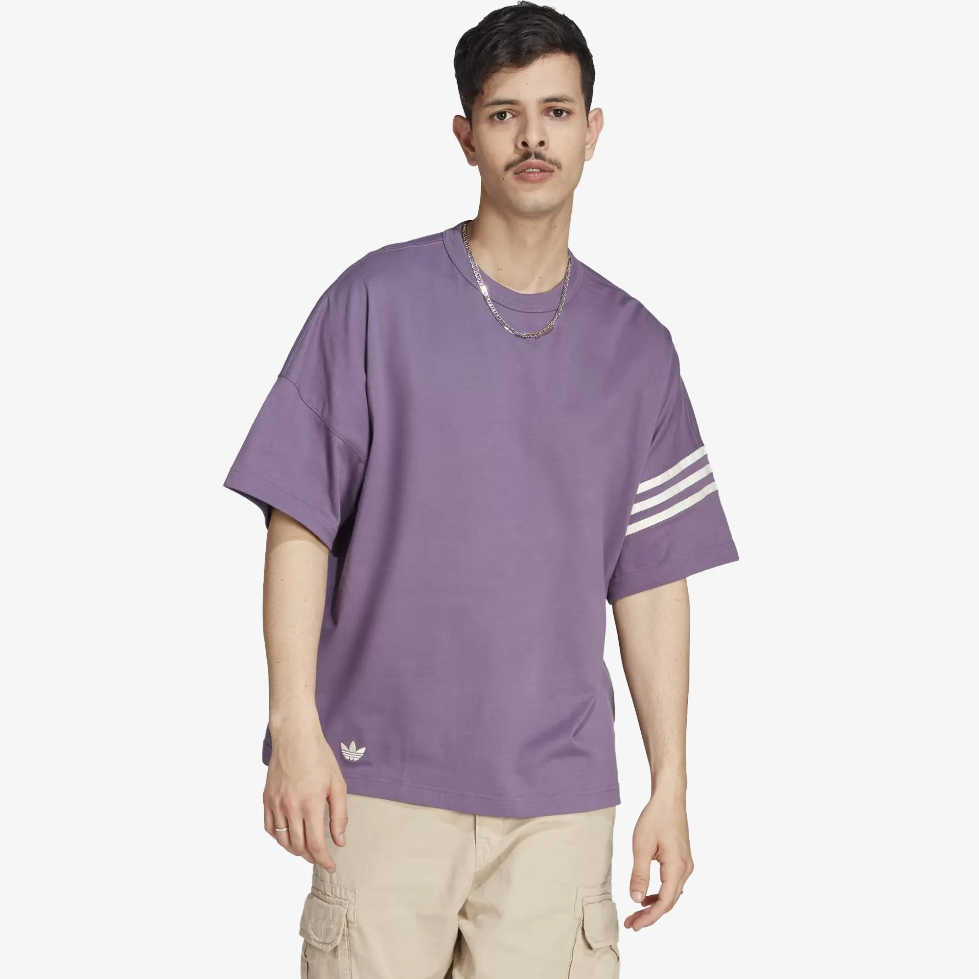 Adidas Originals | ADICOLOR NEUCLASSICS TEE  { VIOLET