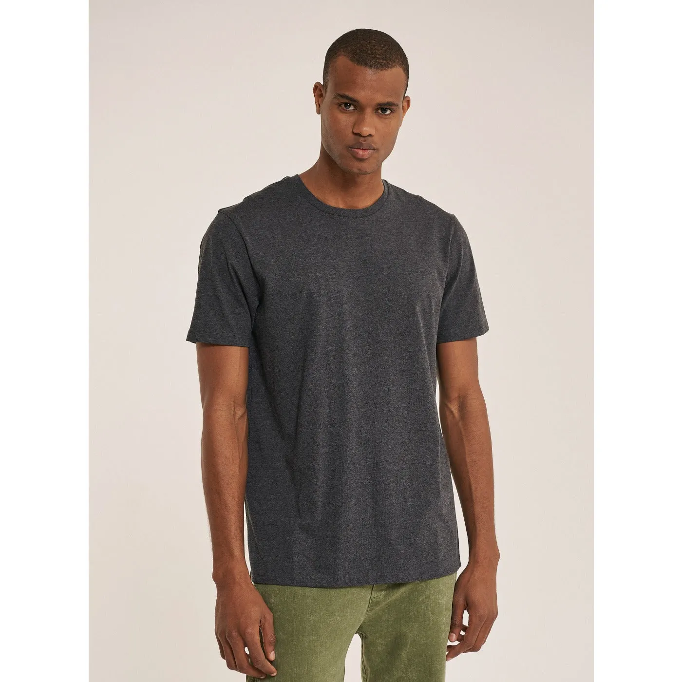 Alcott Charcoal Basic Tshirt