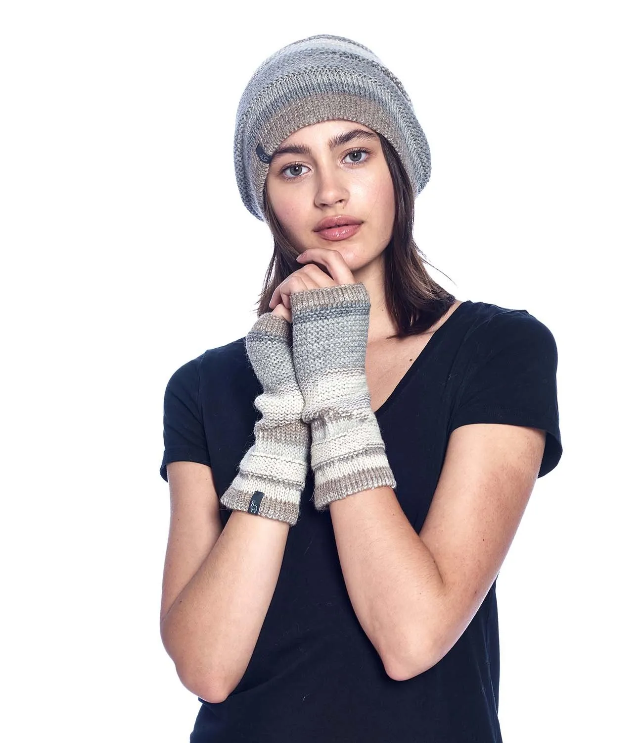 Alpaca Gloves - Colorado - Ivory