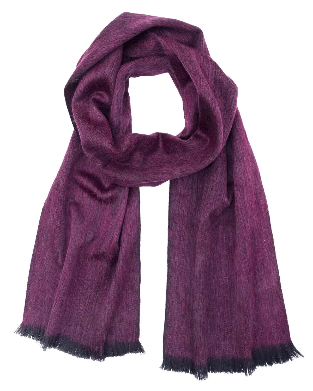 Alpaca Scarf - Ruby