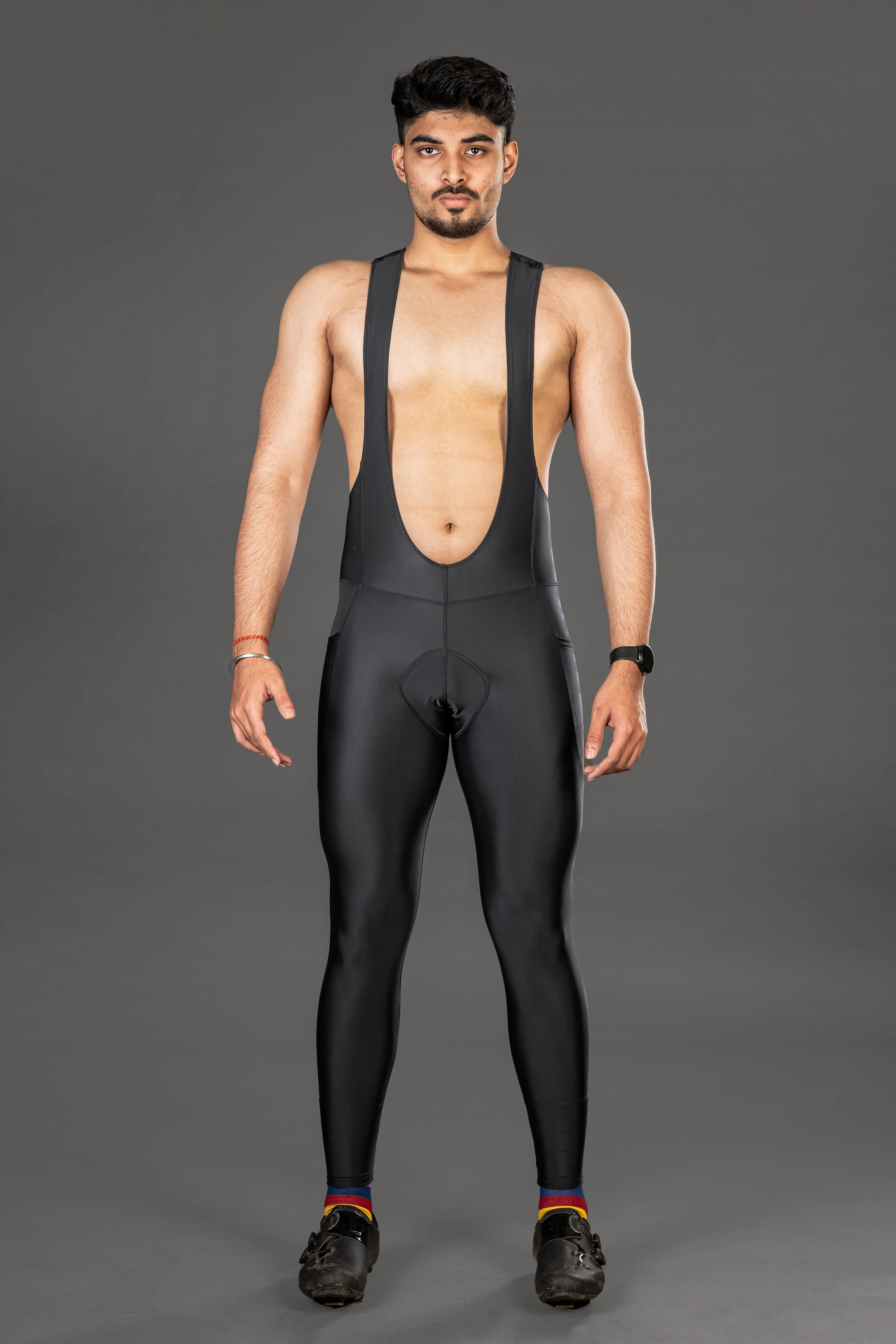 Apace Nightrider Gel Padded Men Cycling Bib Full Tights