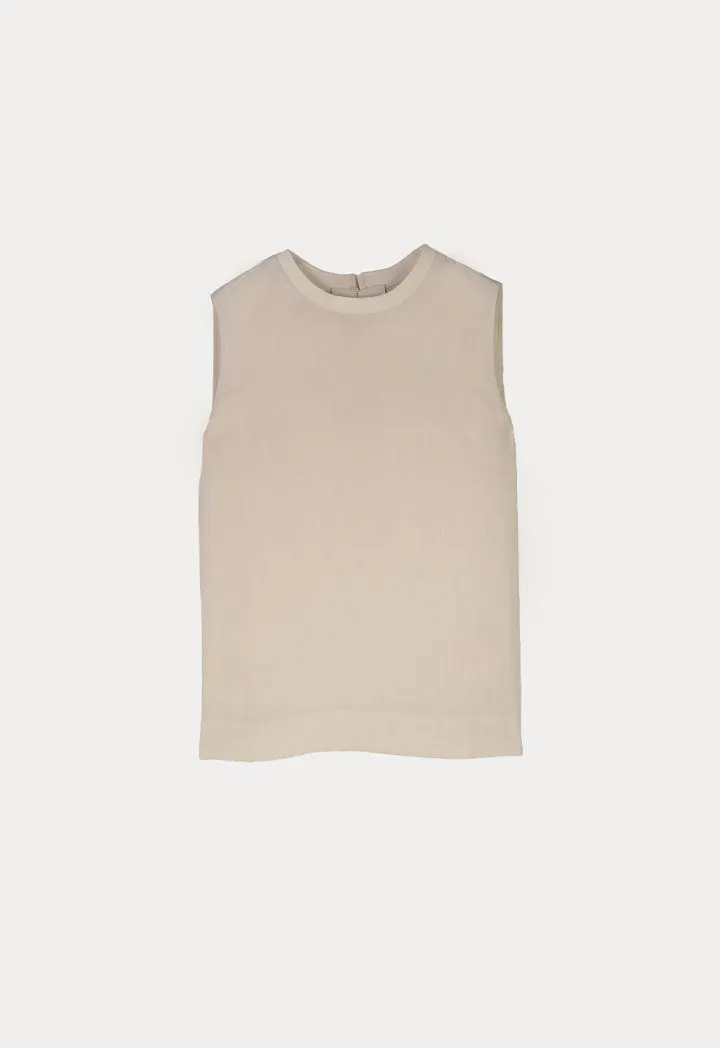 Basic Linen Sleeveless Top