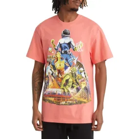 Billionaire Boys Club Invasion SS Knit Men's Tee Sugar Coral