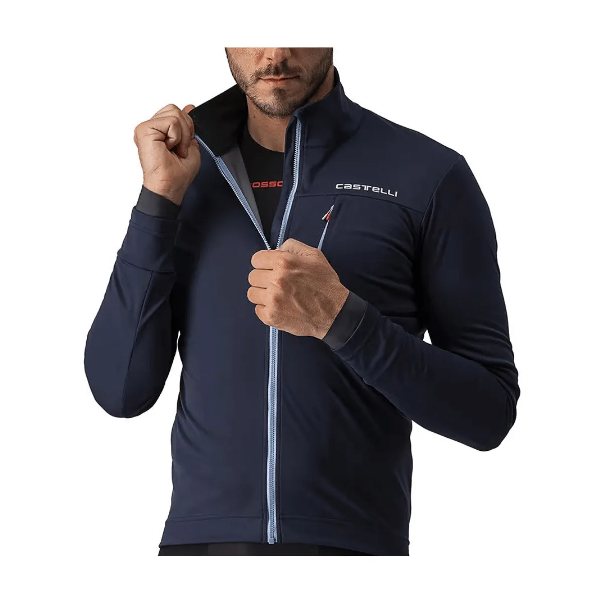 Castelli Go Jacket Blue