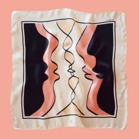 ‘CHROMOSOME’ SILK SCARF