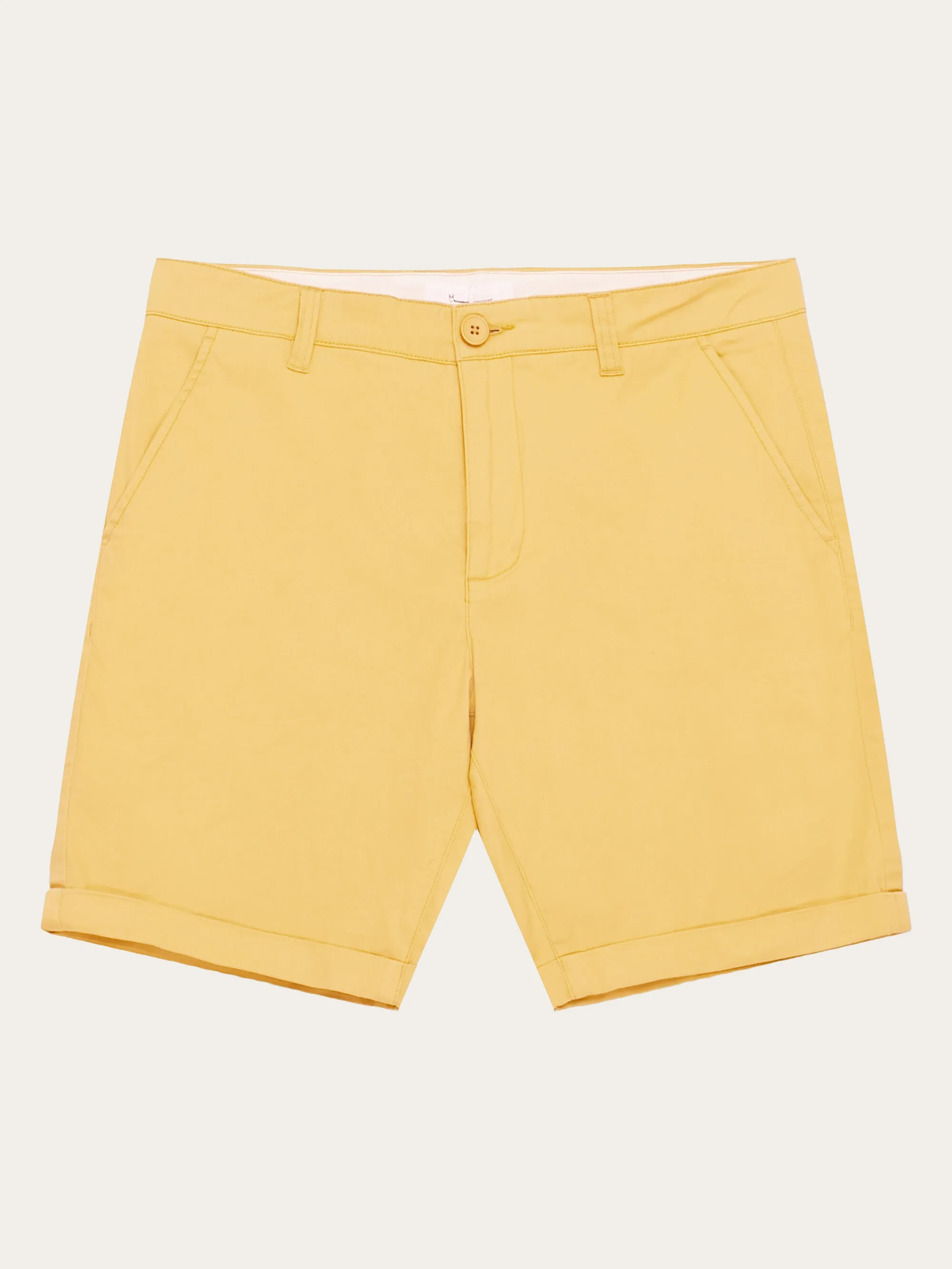 CHUCK regular chino poplin shorts - Olivenite