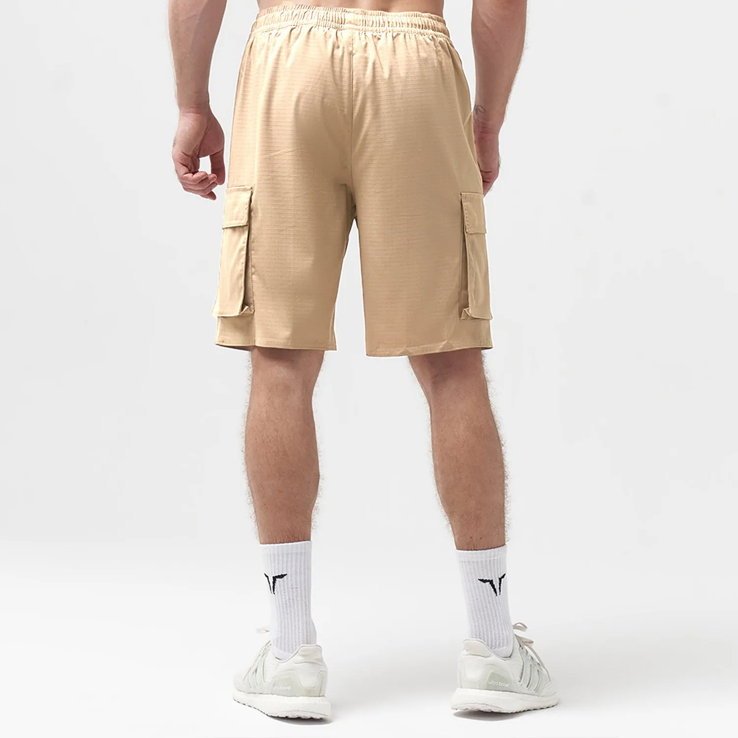 Code 2-in-1 Knee-length Cargo Shorts - Cobblestone