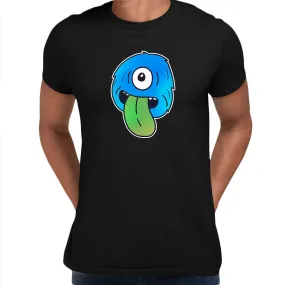 Cookie Monster Scary Eye Funny Gift Drawing Men Printed Unisex T-Shirt