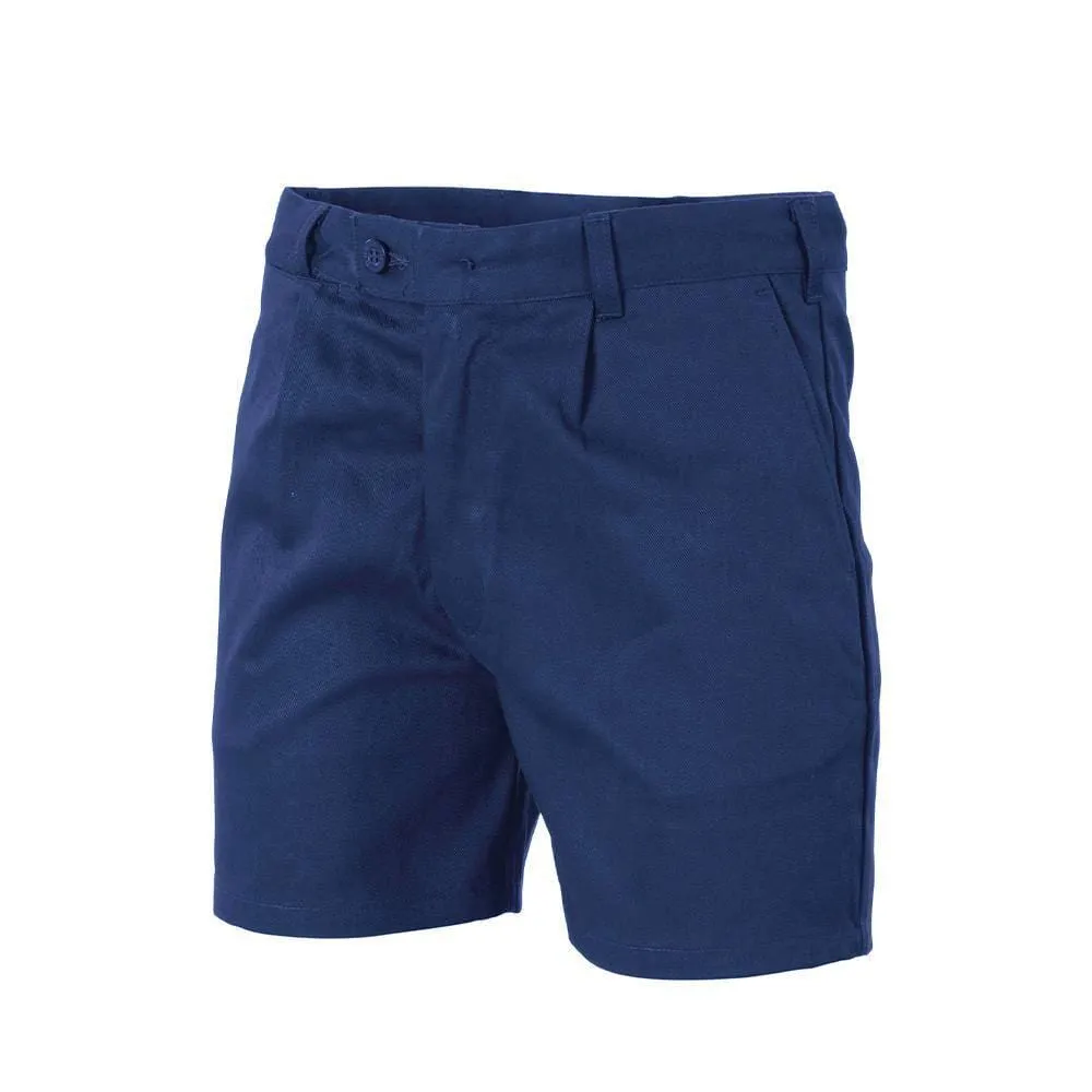 Cotton Drill Belt Loop Shorts