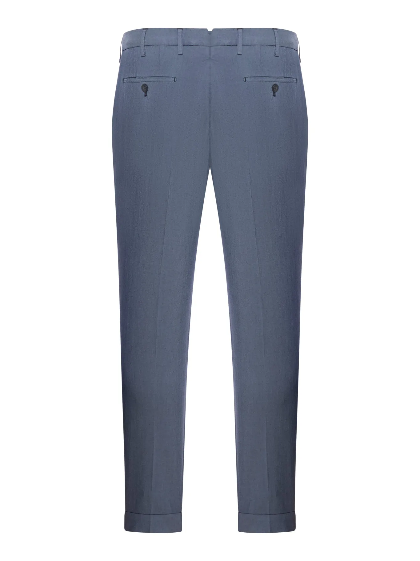 cotton trousers with pleats