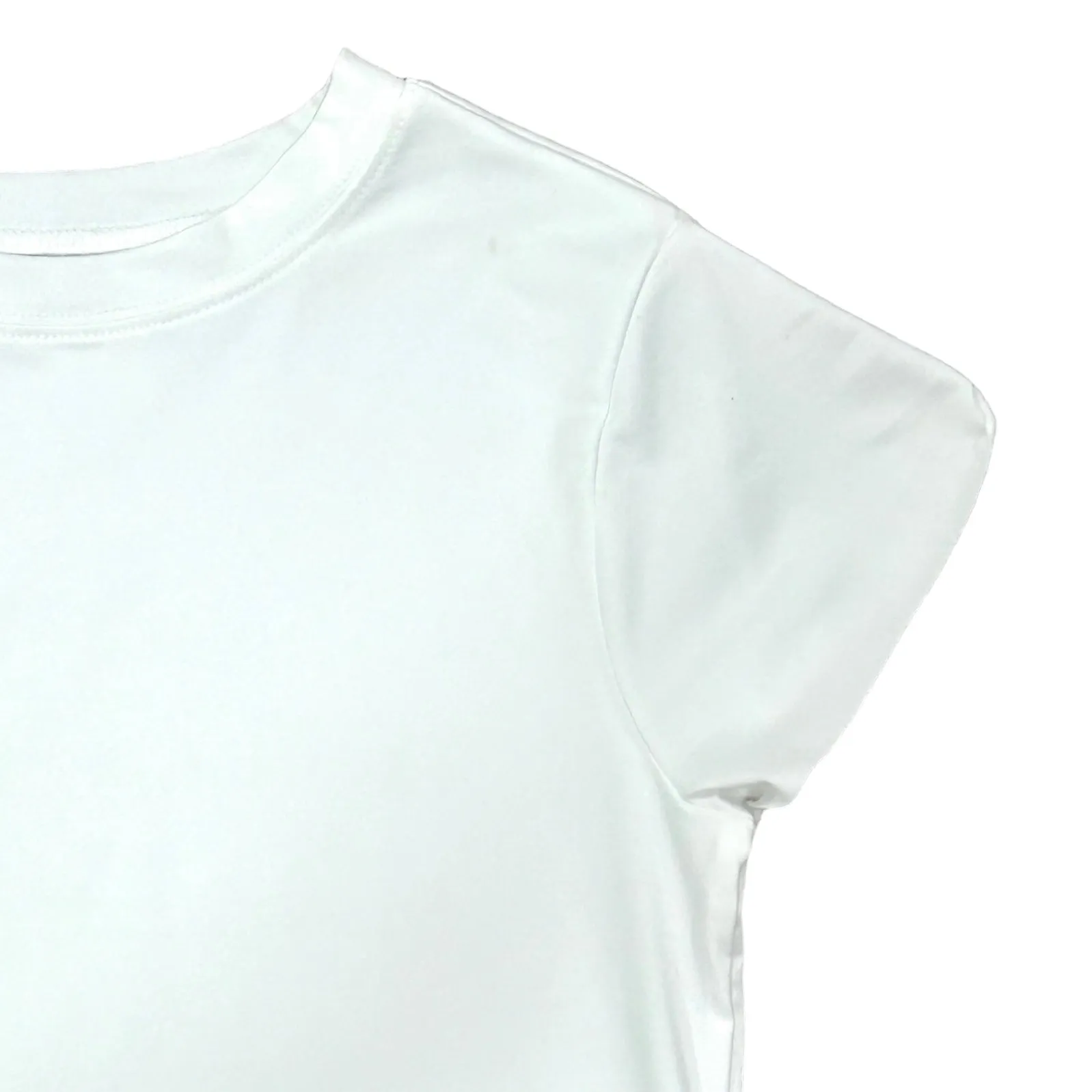 Crop Tee - White