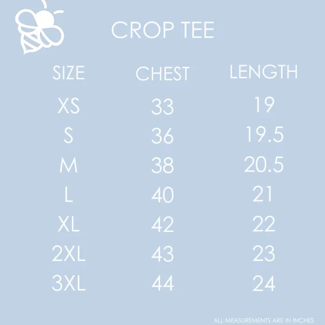 Crop Tee - White