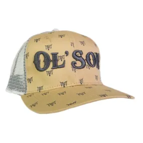 'Dale Brisby' Men's Ol' Son Skull Pro Rodeo Cap - Yellow