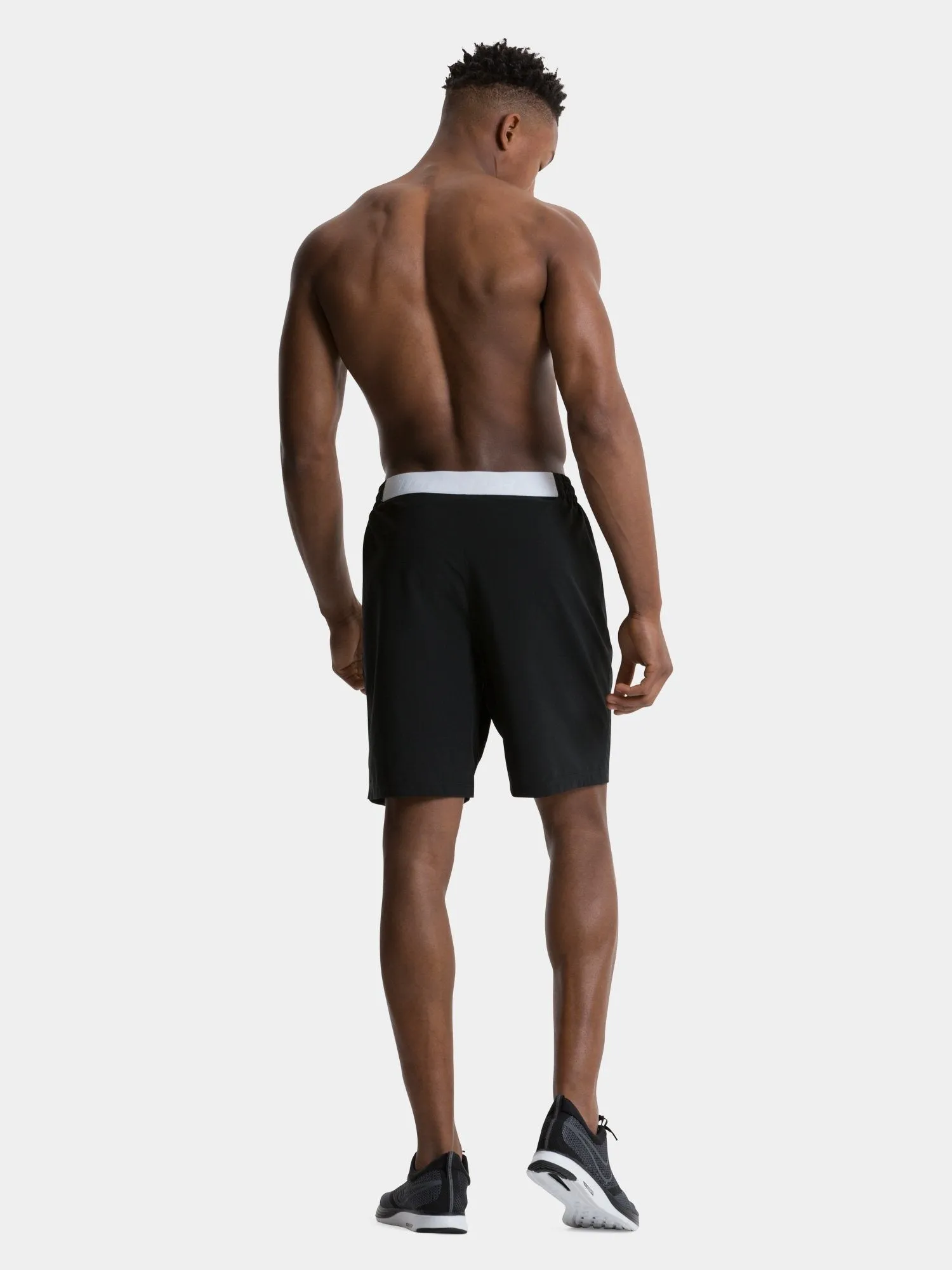 Elite Tech Gym Running Shorts For Men With Zip Pockets