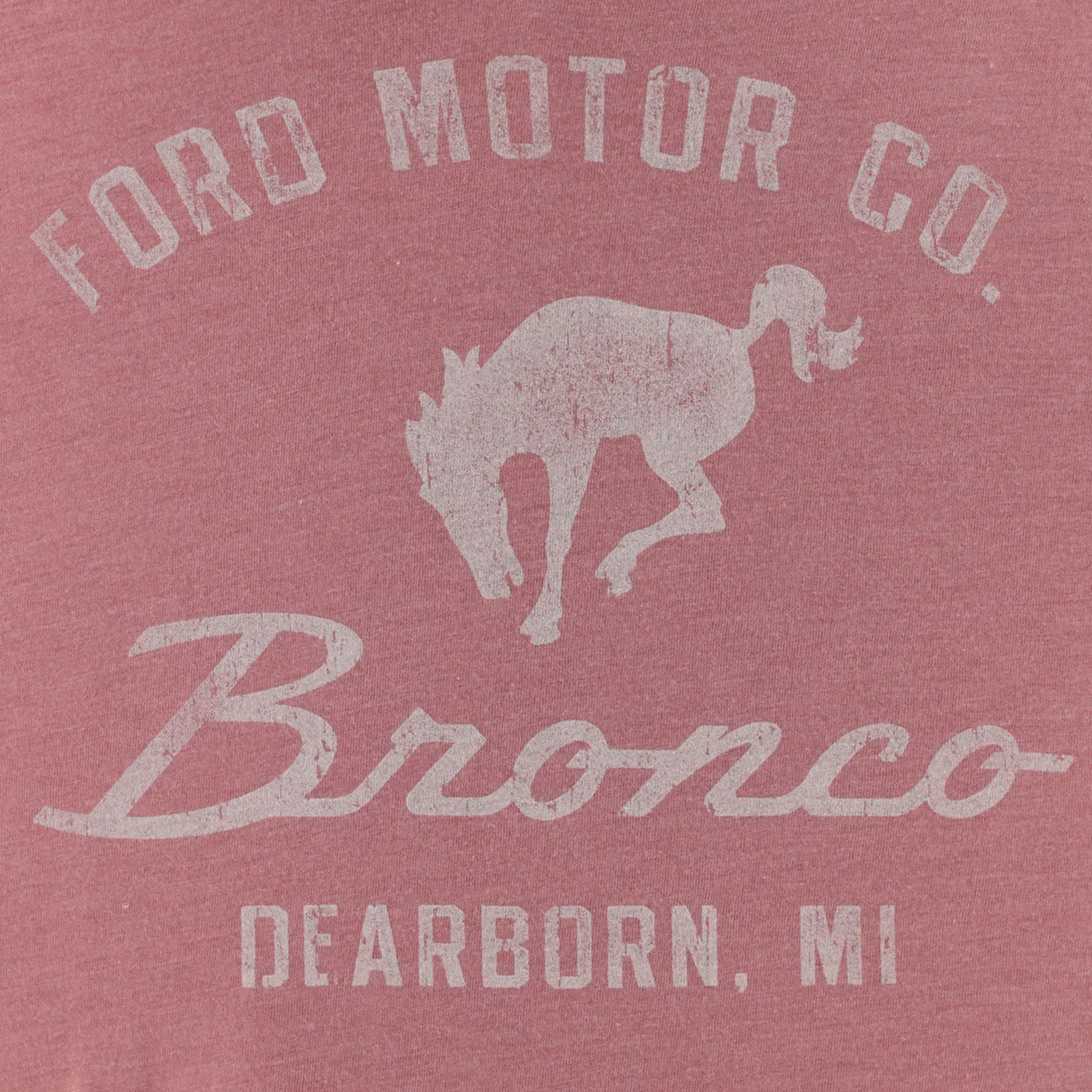 Ford Bronco Women's Vintage Logo V-Neck T-Shirt