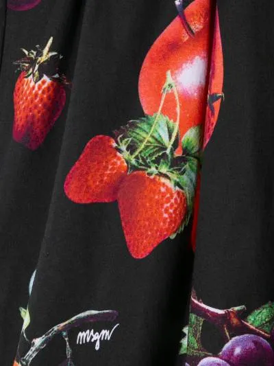 Fruits Print Skirt