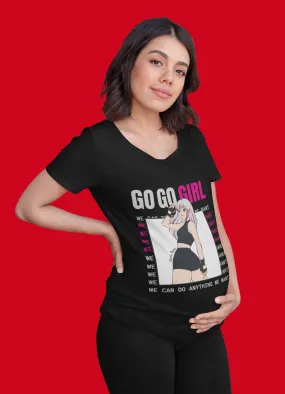 Go Go Girl Maternity T-shirt