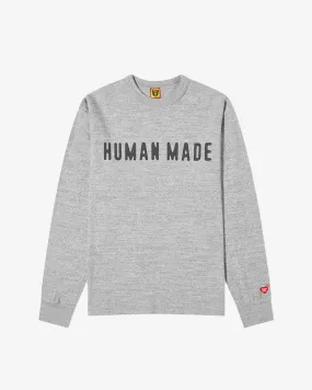 Graphic L/S T-Shirt Gray