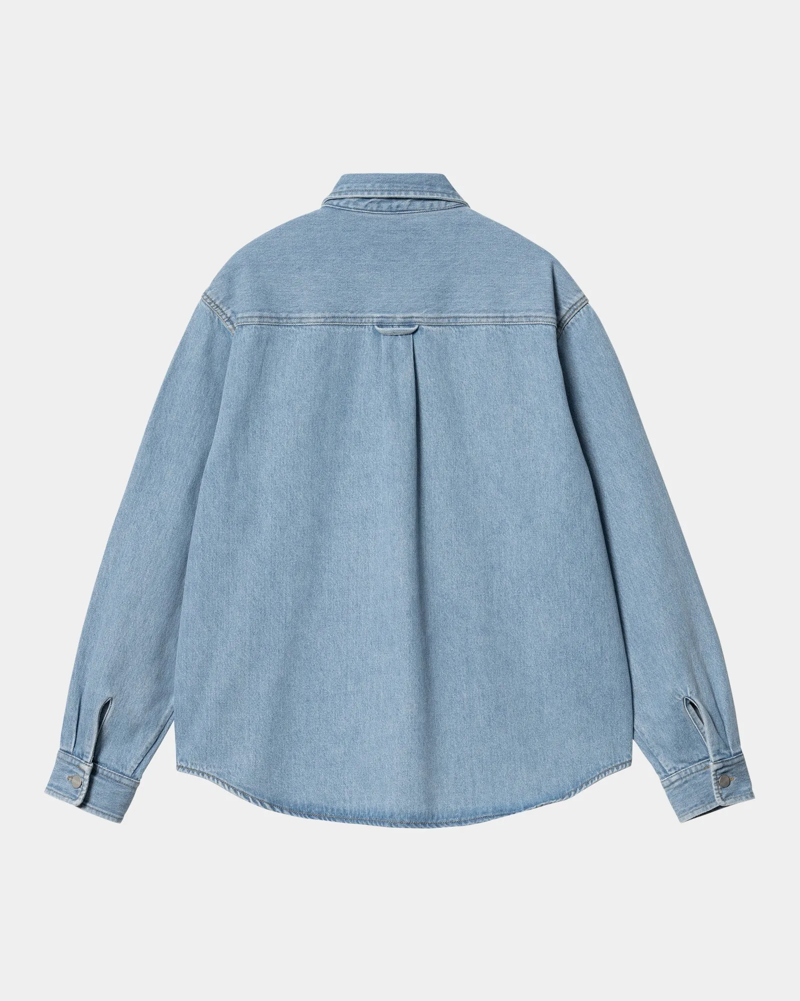 Harvey Shirt Jacket | Blue (stone bleached)