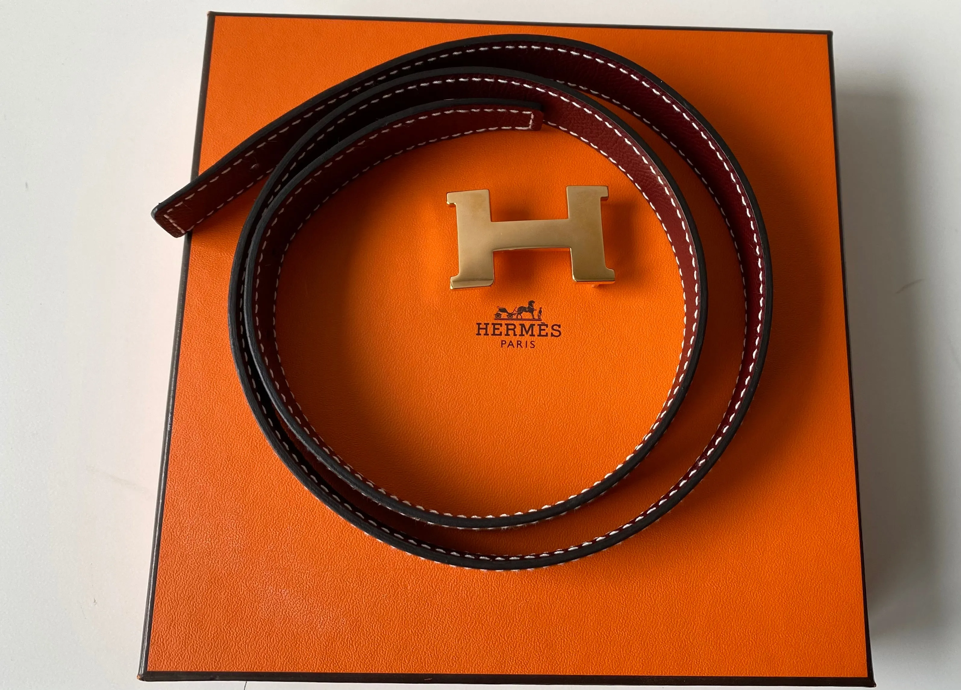 Hermes Constance belt