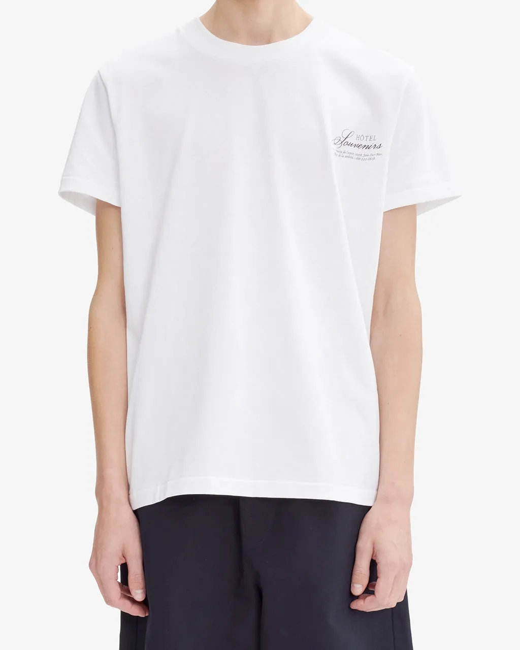 Hotel JJJJound T-Shirt Blanc