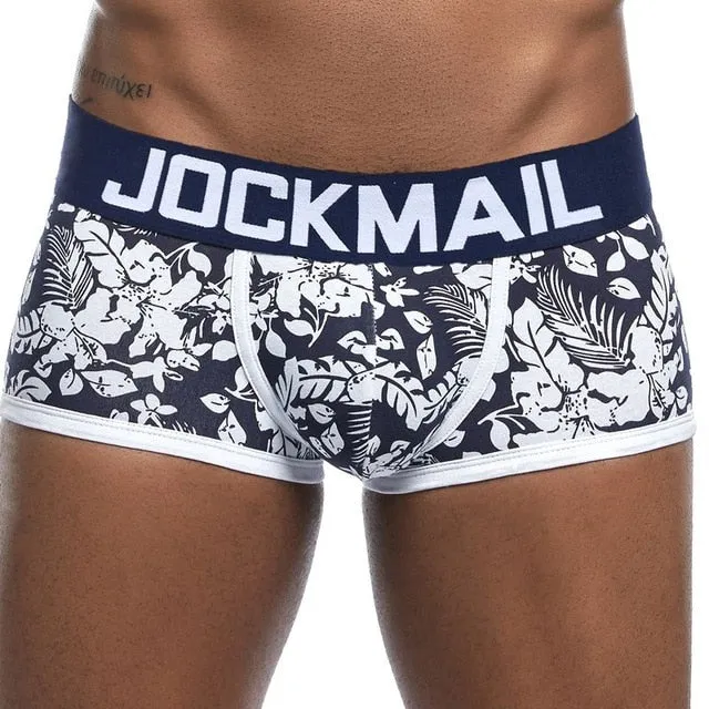 JOCKMAIL Male Shorts Underpants Printed