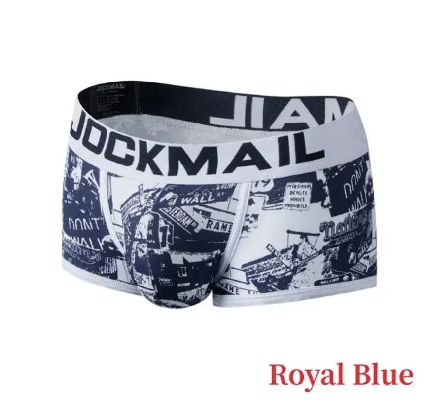 JOCKMAIL Male Shorts Underpants Printed