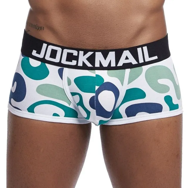 JOCKMAIL Male Shorts Underpants Printed