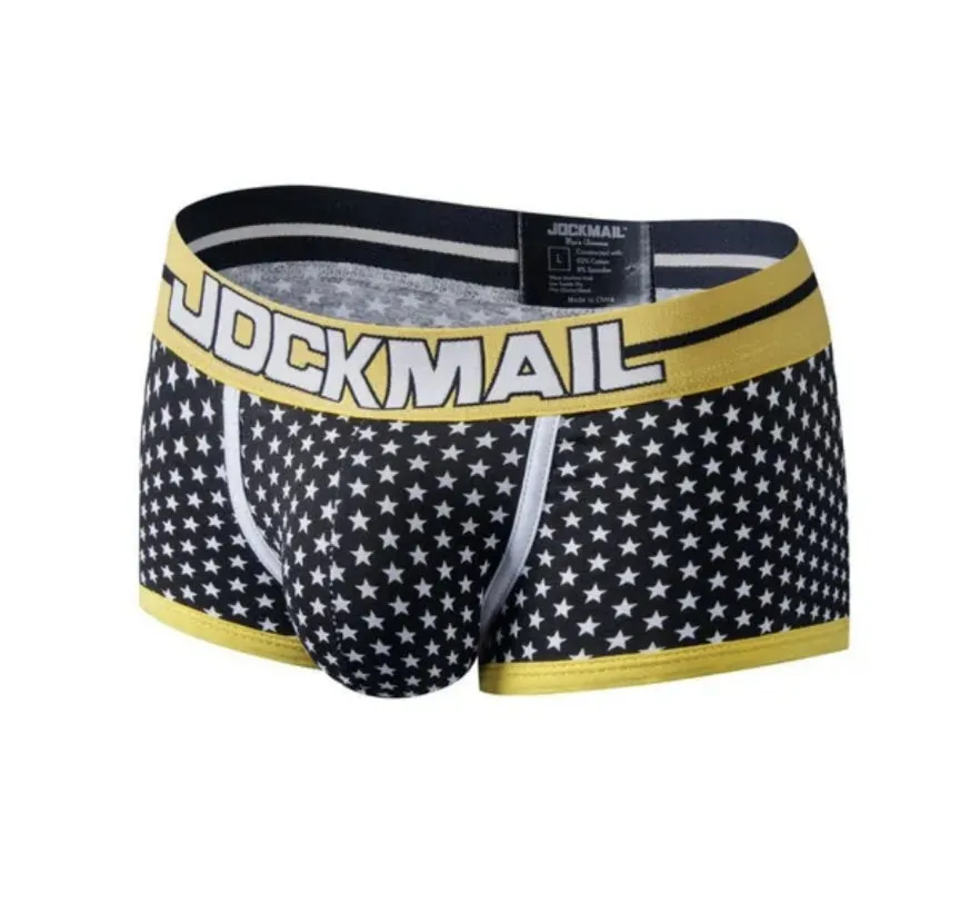 JOCKMAIL Male Shorts Underpants Printed