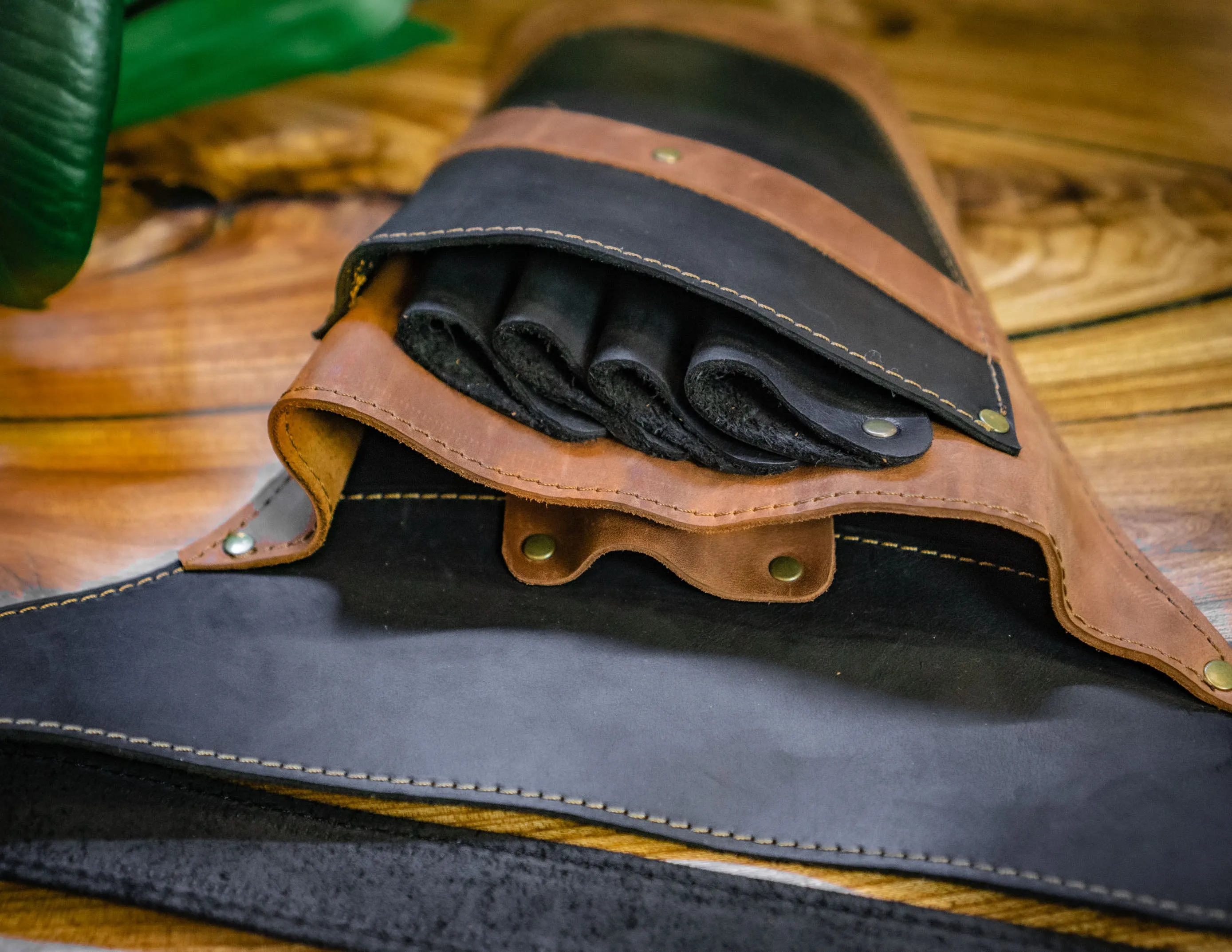 Leather Tool Belt Pouch | Multi-Function | Florist, Barber | HandCrafted