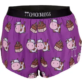 Men's Choccy Cows 2" Split Shorts