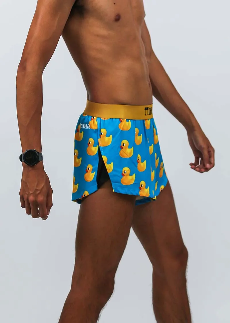 Men's Rubber Ducky 2" Split Shorts