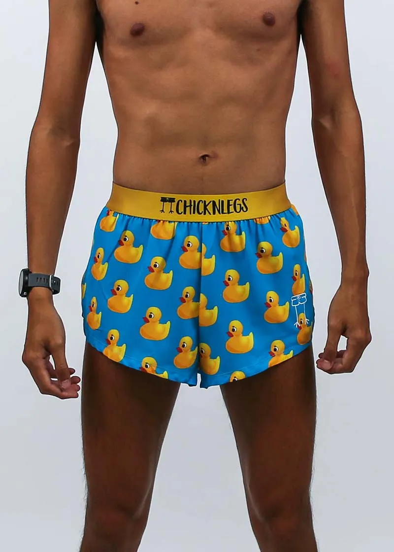 Men's Rubber Ducky 2" Split Shorts