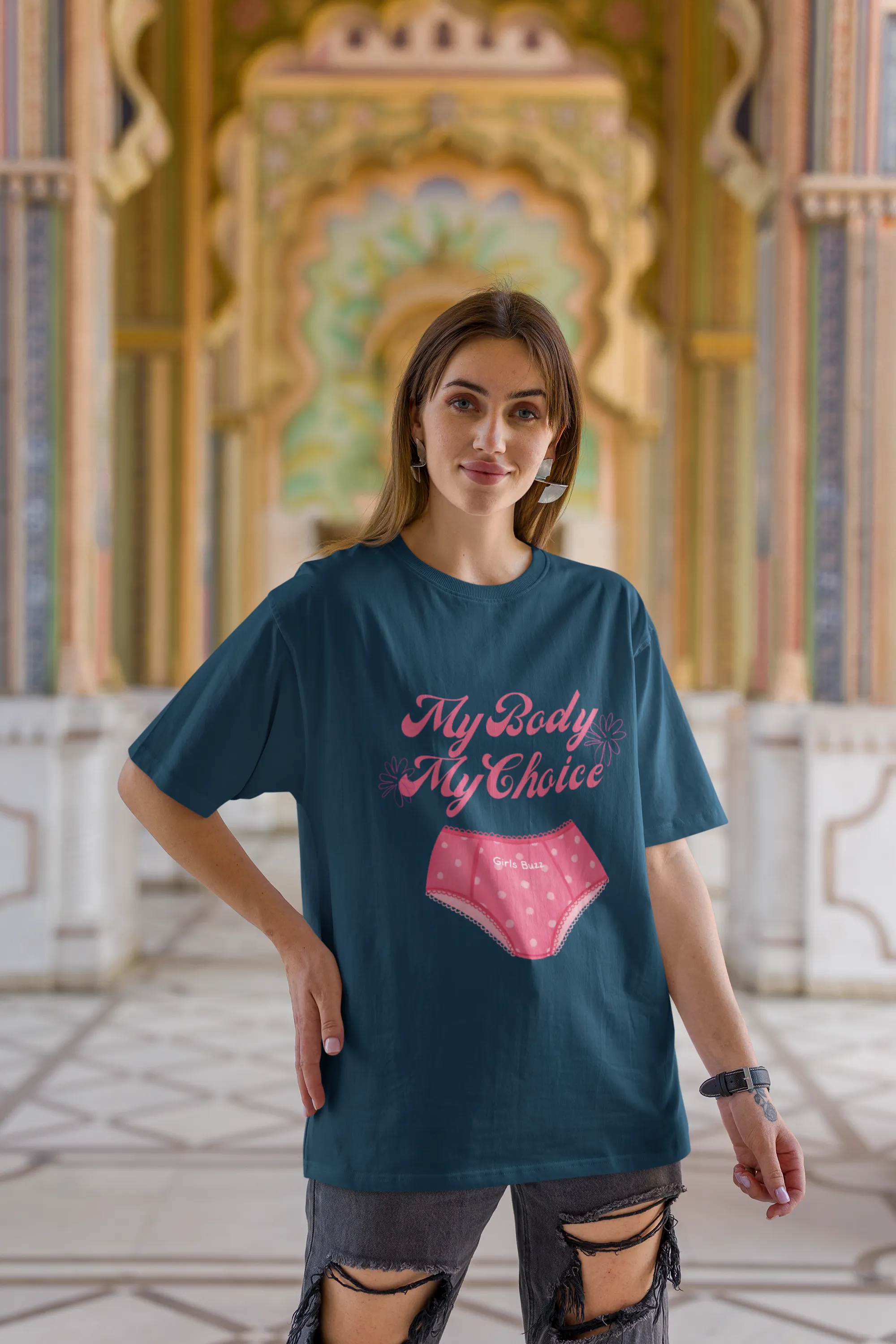 My Body My Choice Oversized T-shirt