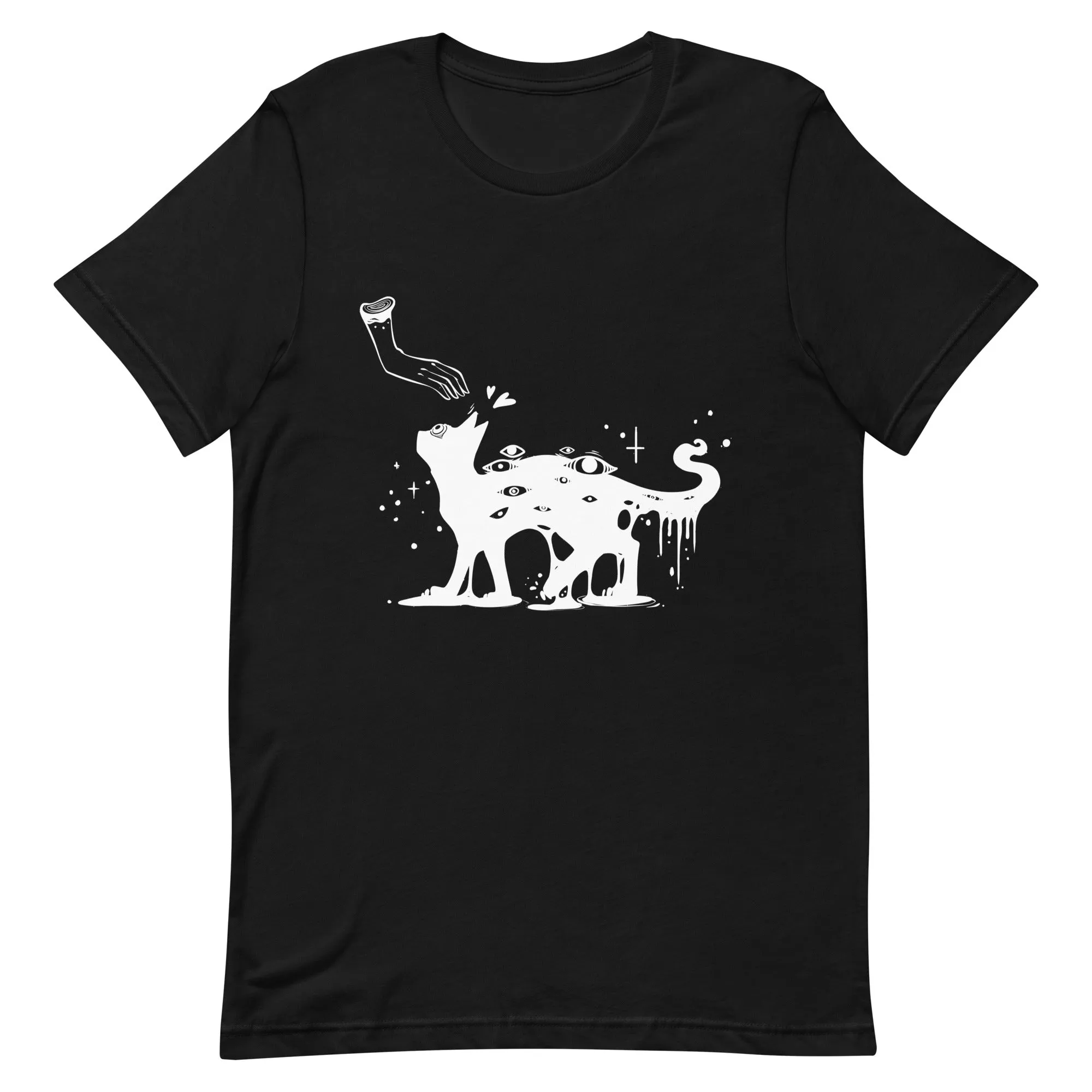 Petting Cat, Unisex T-Shirt