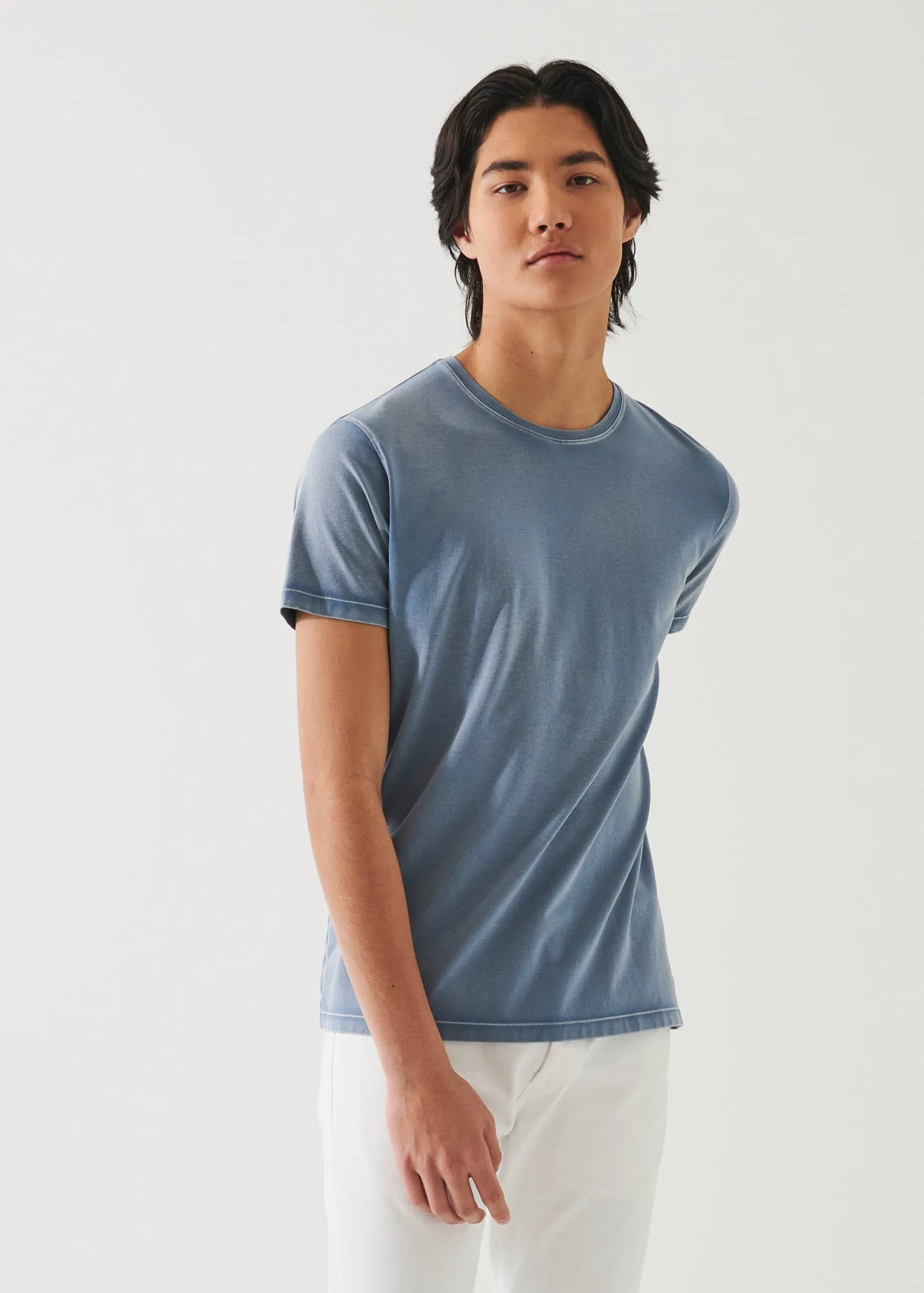 PIMA COTTON STRETCH VINTAGE WASH T-SHIRT