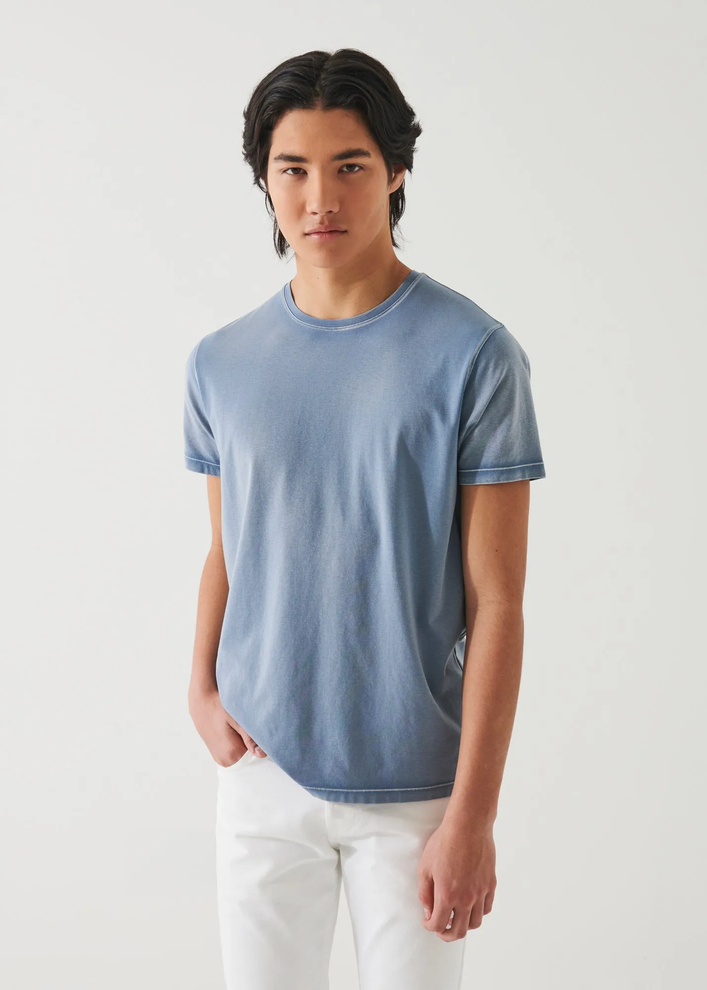 PIMA COTTON STRETCH VINTAGE WASH T-SHIRT