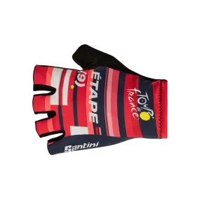 Santini TDF Aigle Gloves - Print