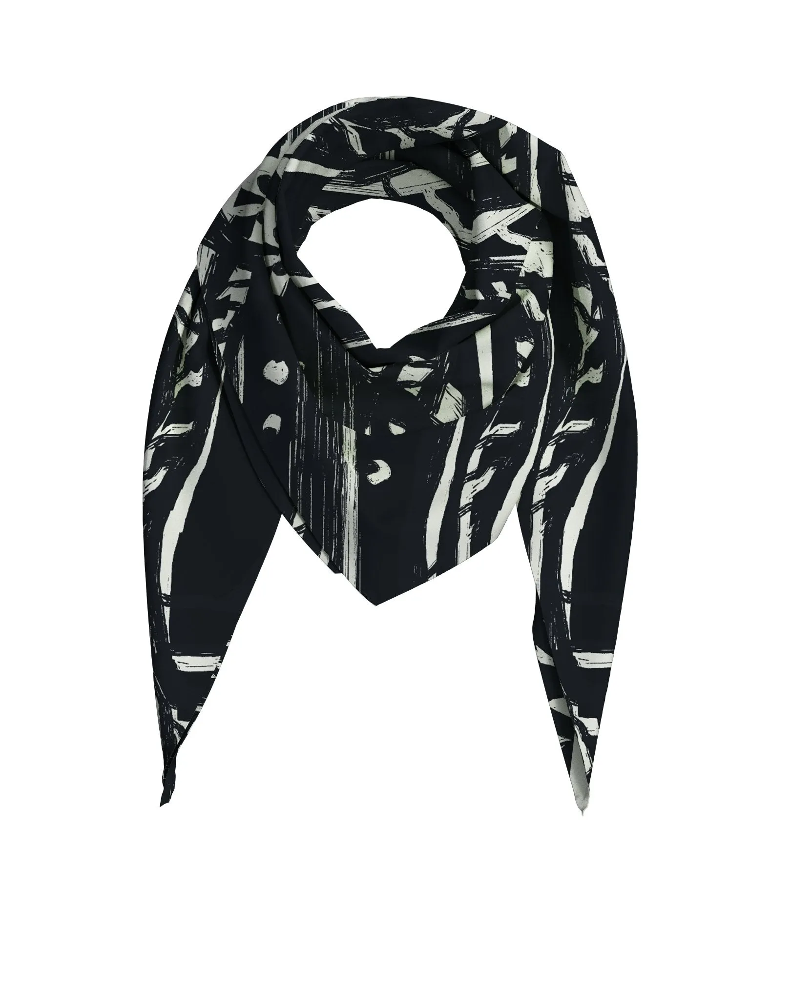 Scarf / Headwrap - SUTO Black