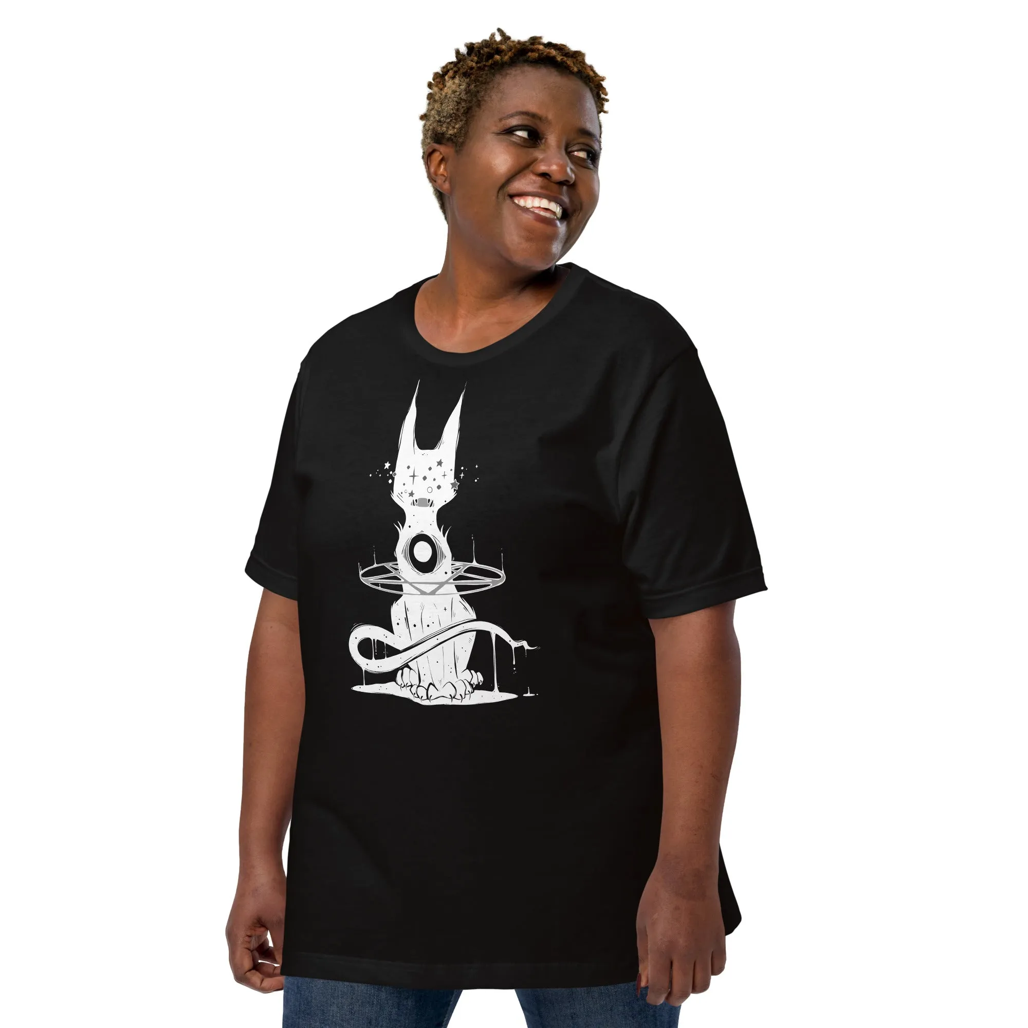 Spooky Cat, Unisex T-Shirt