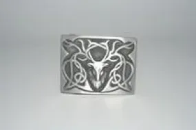 Stag Buckle (Pewter)