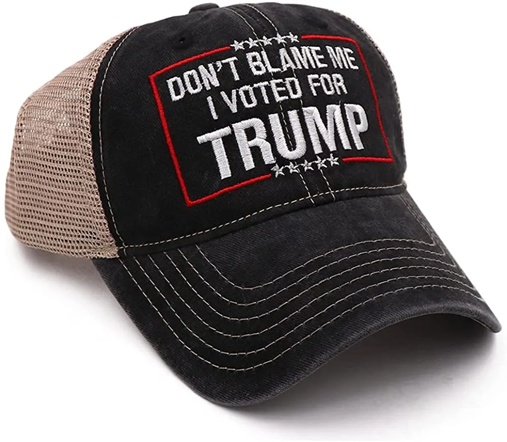 Trump 2024 Hat Dont Blame Me I Voted for Trump