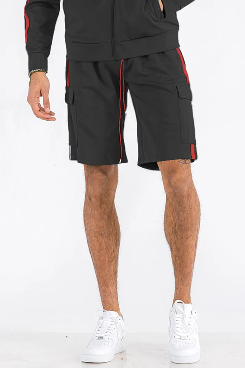 Two Stripe Cargo Short