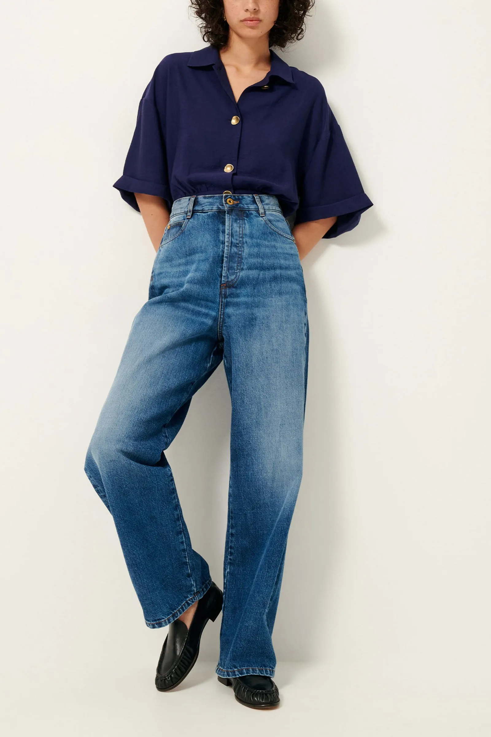 Vallina Cropped Shirt